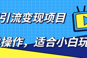 百度引流变现项目，简单操作，适合小白玩，项目长期可以操作