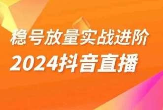 稳号放量实战进阶—2024抖音直播，直播间精细化运营的几大步骤