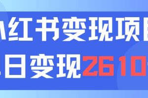 （11885期）利用小红书卖资料单日引流150人当日变现2610元小白可实操（教程+资料）